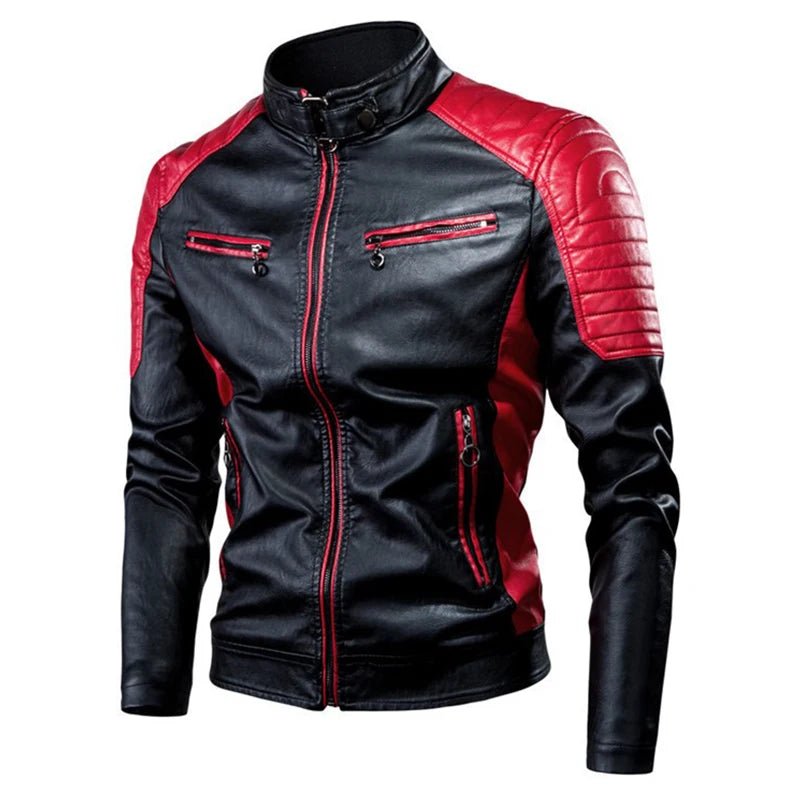 Veste de moto décontractée pour hommes – Noir à la mode, petit col montant, fermeture éclair à manches longues, multi-poches, polyester confortable - FATAONVeste de moto décontractée pour hommes – Noir à la mode, petit col montant, fermeture éclair à manches longues, multi-poches, polyester confortableAccessoires MotoFATAON