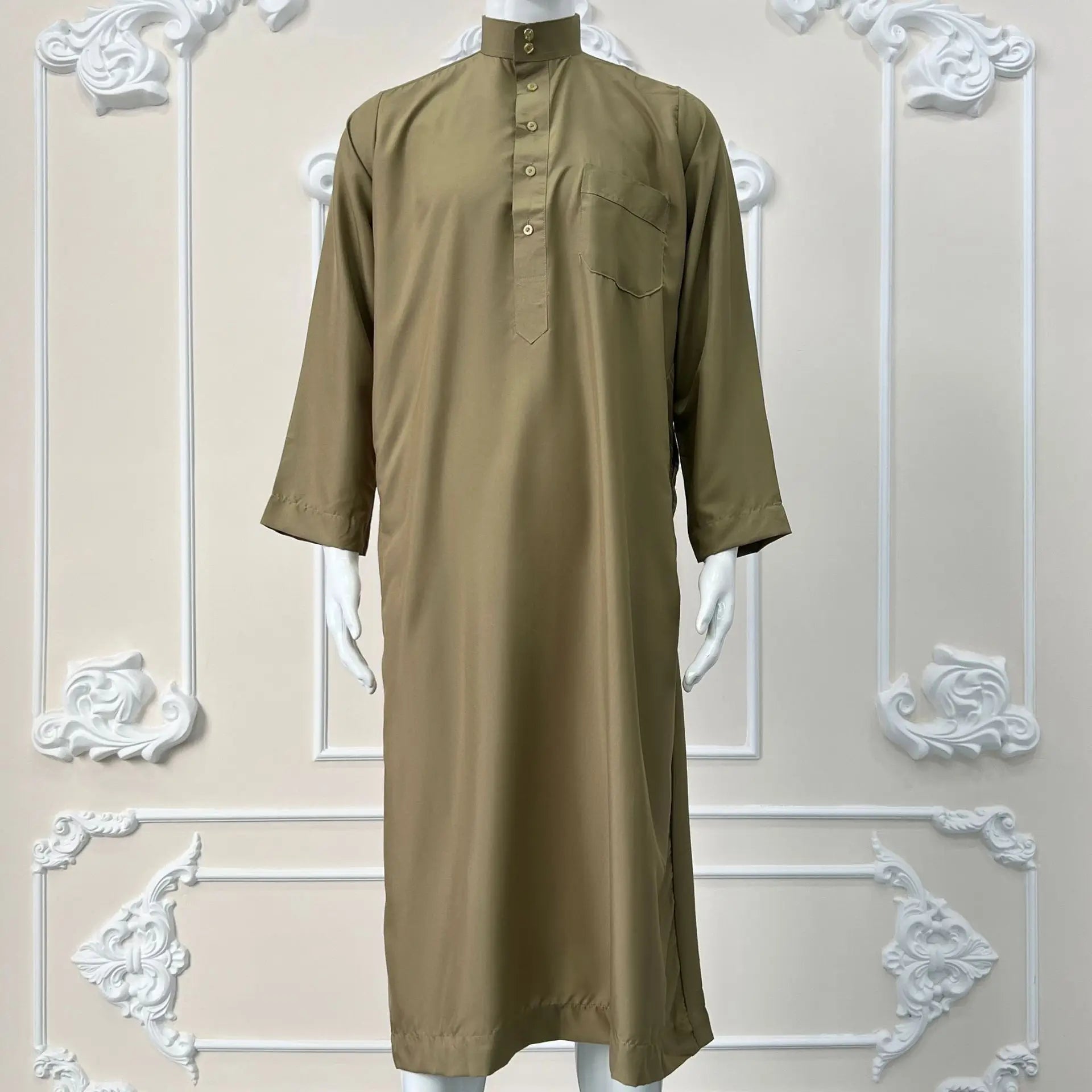 Vêtements modestes pour hommes musulmans : Jalabiya blanche, Thobe, Kurta arabe, Pyjama, Kaftan de Dubaï, Abaya, Jubba, Daffah, Dishdasha, Robe de prière - FATAONVêtements modestes pour hommes musulmans : Jalabiya blanche, Thobe, Kurta arabe, Pyjama, Kaftan de Dubaï, Abaya, Jubba, Daffah, Dishdasha, Robe de prièreMode HommeFATAON