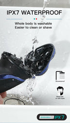VGR Rasoir électrique Professionnelle Rasoir électrique Imperméable Tondeuse à barbe Rasage flottant rotatif 3D Rechargeable par USB Rasoir électrique pour hommes V-306 - FATAONVGR Rasoir électrique Professionnelle Rasoir électrique Imperméable Tondeuse à barbe Rasage flottant rotatif 3D Rechargeable par USB Rasoir électrique pour hommes V-306FATAON