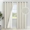 Winter Thermal Insulated Blackout Curtains for Bedroom & Living Room Full-Window Grommets Drapes in Black Blackout Room - FATAONWinter Thermal Insulated Blackout Curtains for Bedroom & Living Room Full-Window Grommets Drapes in Black Blackout RoomSolutions MaisonFATAON