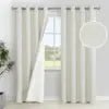 Winter Thermal Insulated Blackout Curtains for Bedroom & Living Room Full-Window Grommets Drapes in Black Blackout Room - FATAONWinter Thermal Insulated Blackout Curtains for Bedroom & Living Room Full-Window Grommets Drapes in Black Blackout RoomSolutions MaisonFATAON
