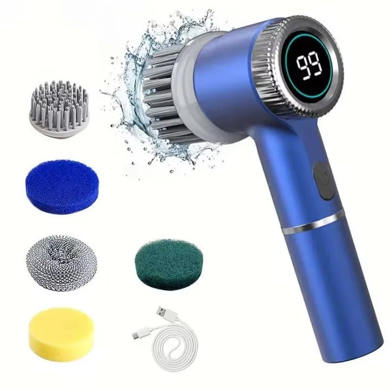 Wireless Electric Cleaning Brush Powerful IPX7 Waterproof USB Rechargeable Automatic Handheld Cleaner Multi Function Household - Fix & GoWireless Electric Cleaning Brush Powerful IPX7 Waterproof USB Rechargeable Automatic Handheld Cleaner Multi Function HouseholdFix & Go