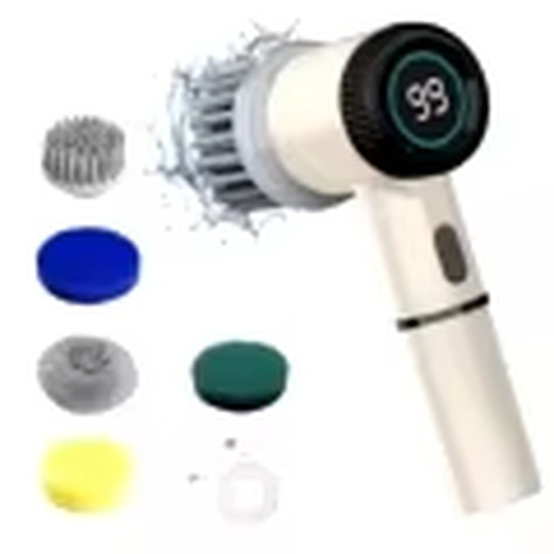 Wireless Electric Cleaning Brush Powerful IPX7 Waterproof USB Rechargeable Automatic Handheld Cleaner Multi Function Household - Fix & GoWireless Electric Cleaning Brush Powerful IPX7 Waterproof USB Rechargeable Automatic Handheld Cleaner Multi Function HouseholdFix & Go
