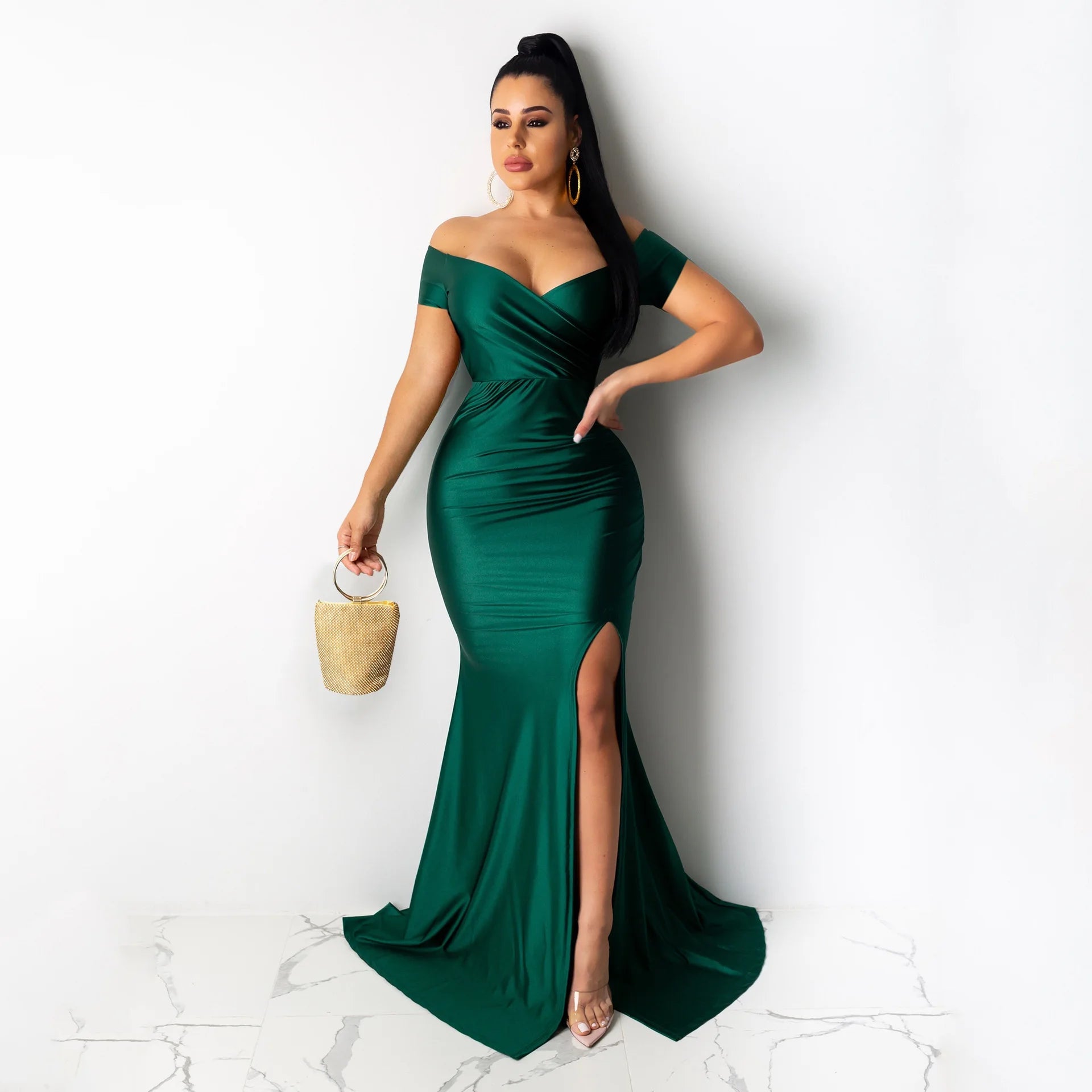 Women Evening Dresses 2026 High Split Long Dresses Women Party Dress for Girl - FATAONWomen Evening Dresses 2026 High Split Long Dresses Women Party Dress for GirlMode FemmeFATAON