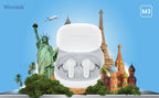 Wooask M3 Translator Earbuds,Two-Way Real Time Translator Headphones,Voice Translator Device,144 Languages with 11 Offline Packs - FATAONWooask M3 Translator Earbuds,Two-Way Real Time Translator Headphones,Voice Translator Device,144 Languages with 11 Offline PacksTechnologie IntelligenteFATAON