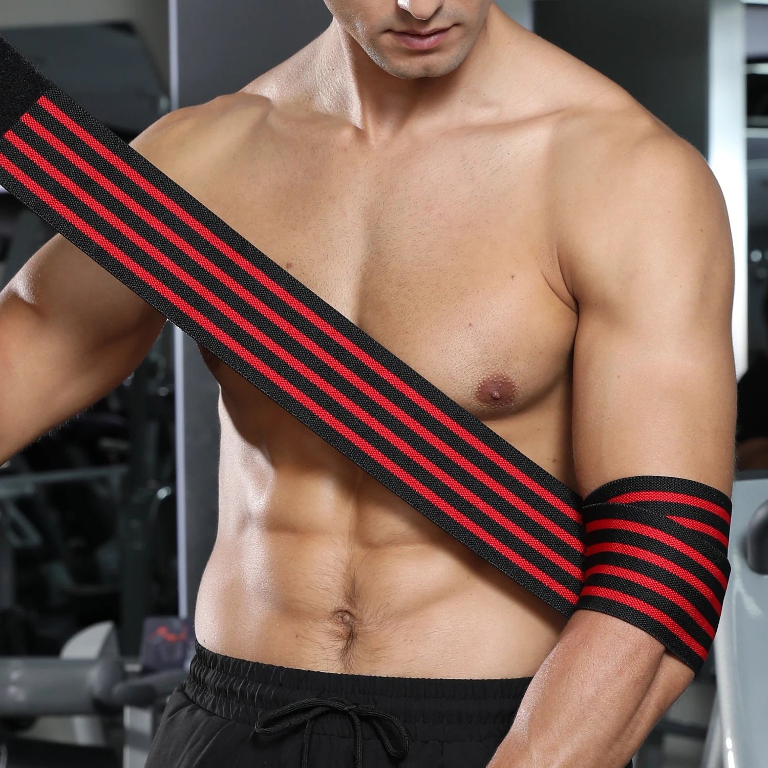 WOSWEIR-Elbow Pad Protection, Professional Gym Fitness Equipment, Weightlifting Men's Elastic Pressurized Brace, Elbow Support - FATAONWOSWEIR-Elbow Pad Protection, Professional Gym Fitness Equipment, Weightlifting Men's Elastic Pressurized Brace, Elbow SupportFitness & SportFATAON