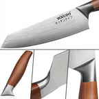 WXCOO couteau de Chef en acier inoxydable, couteau de cuisine domestique Laser motif damas ciseaux à trancher couperet porte-couteau à fruits - FATAONWXCOO couteau de Chef en acier inoxydable, couteau de cuisine domestique Laser motif damas ciseaux à trancher couperet porte-couteau à fruitsSolutions MaisonFATAON