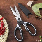 WXCOO couteau de Chef en acier inoxydable, couteau de cuisine domestique Laser motif damas ciseaux à trancher couperet porte-couteau à fruits - FATAONWXCOO couteau de Chef en acier inoxydable, couteau de cuisine domestique Laser motif damas ciseaux à trancher couperet porte-couteau à fruitsSolutions MaisonFATAON