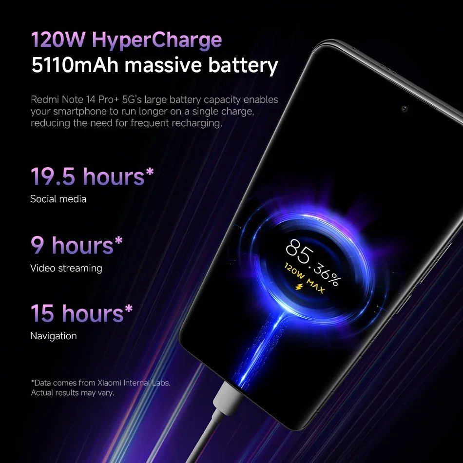 Xiaomi Redmi Note 14 Pro + Plus 5G Version mondiale téléphone portable 200MP AI caméra Snapdragon 7s Gen 3 120W HyperCharge 1.5K 120Hz IP68 - FATAONXiaomi Redmi Note 14 Pro + Plus 5G Version mondiale téléphone portable 200MP AI caméra Snapdragon 7s Gen 3 120W HyperCharge 1.5K 120Hz IP68Productivité & OrganisationFATAON