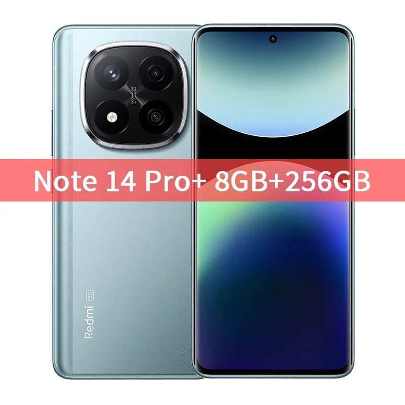 Xiaomi Redmi Note 14 Pro + Plus 5G Version mondiale téléphone portable 200MP AI caméra Snapdragon 7s Gen 3 120W HyperCharge 1.5K 120Hz IP68 - FATAONXiaomi Redmi Note 14 Pro + Plus 5G Version mondiale téléphone portable 200MP AI caméra Snapdragon 7s Gen 3 120W HyperCharge 1.5K 120Hz IP68Productivité & OrganisationFATAON
