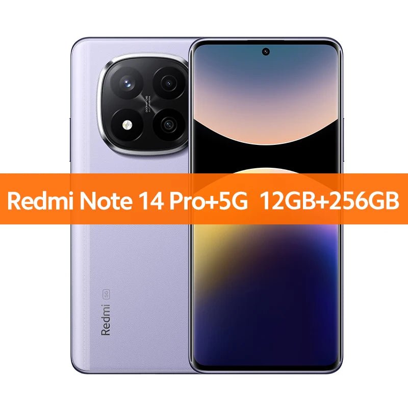 Xiaomi Redmi Note 14 Pro + Plus 5G Version mondiale téléphone portable 200MP AI caméra Snapdragon 7s Gen 3 120W HyperCharge 1.5K 120Hz IP68 - FATAONXiaomi Redmi Note 14 Pro + Plus 5G Version mondiale téléphone portable 200MP AI caméra Snapdragon 7s Gen 3 120W HyperCharge 1.5K 120Hz IP68Productivité & OrganisationFATAON