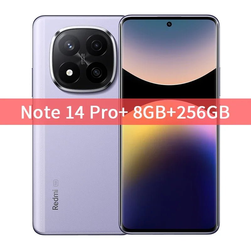 Xiaomi Redmi Note 14 Pro + Plus 5G Version mondiale téléphone portable 200MP AI caméra Snapdragon 7s Gen 3 120W HyperCharge 1.5K 120Hz IP68 - FATAONXiaomi Redmi Note 14 Pro + Plus 5G Version mondiale téléphone portable 200MP AI caméra Snapdragon 7s Gen 3 120W HyperCharge 1.5K 120Hz IP68Productivité & OrganisationFATAON