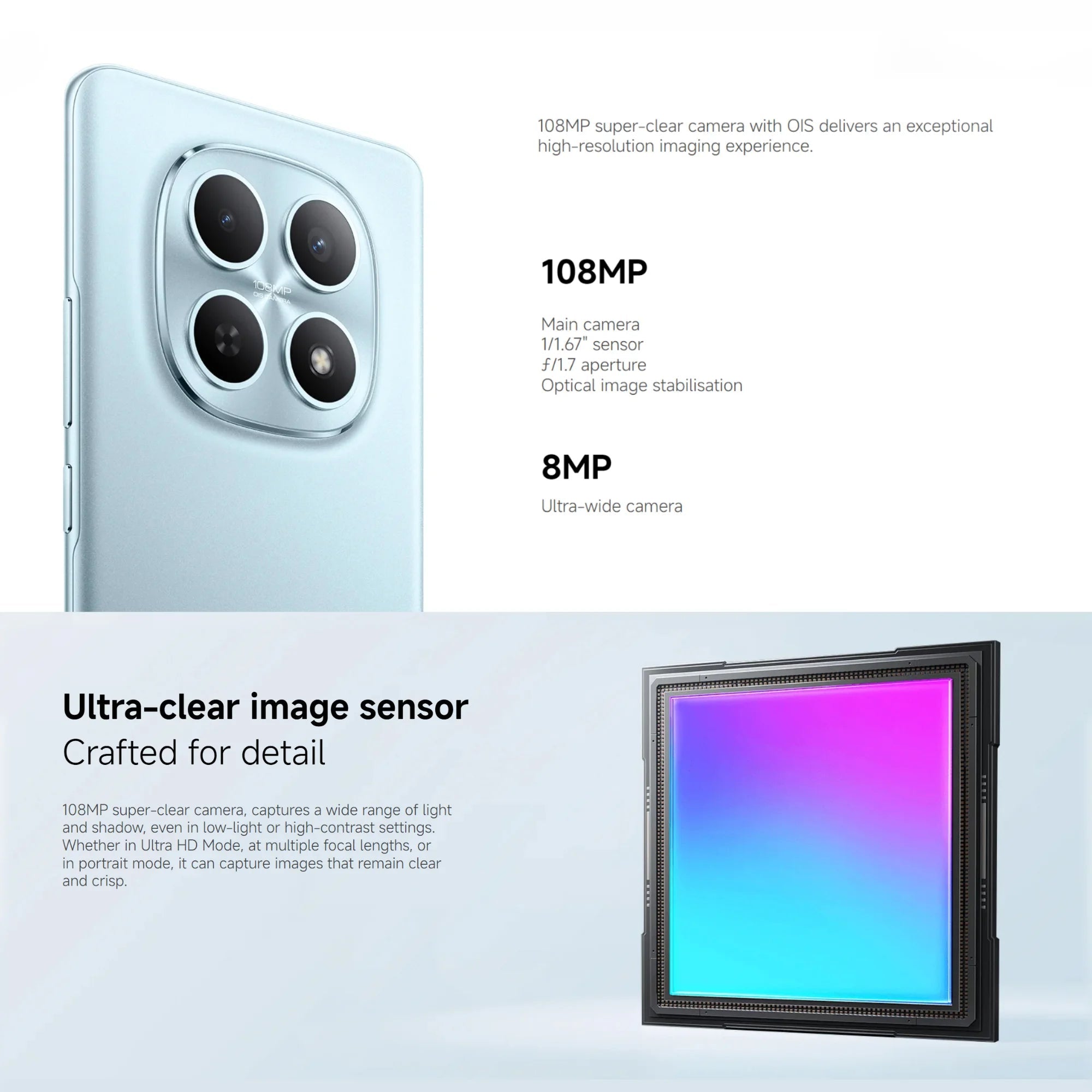 Xiaomi Redmi Note 15 5G 8+256GB Version Globale Snapdragon ® Plateforme mobile 6 Gen 3, écran 6,77 pouces 120 Hz, appareil photo 108 MP, 5520 mAh, 45 W - FATAONXiaomi Redmi Note 15 5G 8+256GB Version Globale Snapdragon ® Plateforme mobile 6 Gen 3, écran 6,77 pouces 120 Hz, appareil photo 108 MP, 5520 mAh, 45 WProductivité & OrganisationFATAON