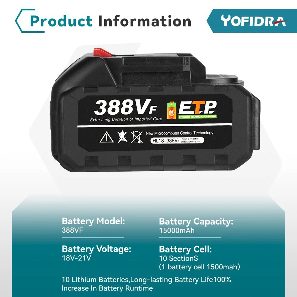 Yofidra 2000W pistolet thermique électrique pistolet à Air chaud portatif sans fil avec 3 buses sèche-cheveux industriel à domicile pour broche de batterie Makita - FATAONYofidra 2000W pistolet thermique électrique pistolet à Air chaud portatif sans fil avec 3 buses sèche-cheveux industriel à domicile pour broche de batterie MakitaOutils & PerformanceFATAON