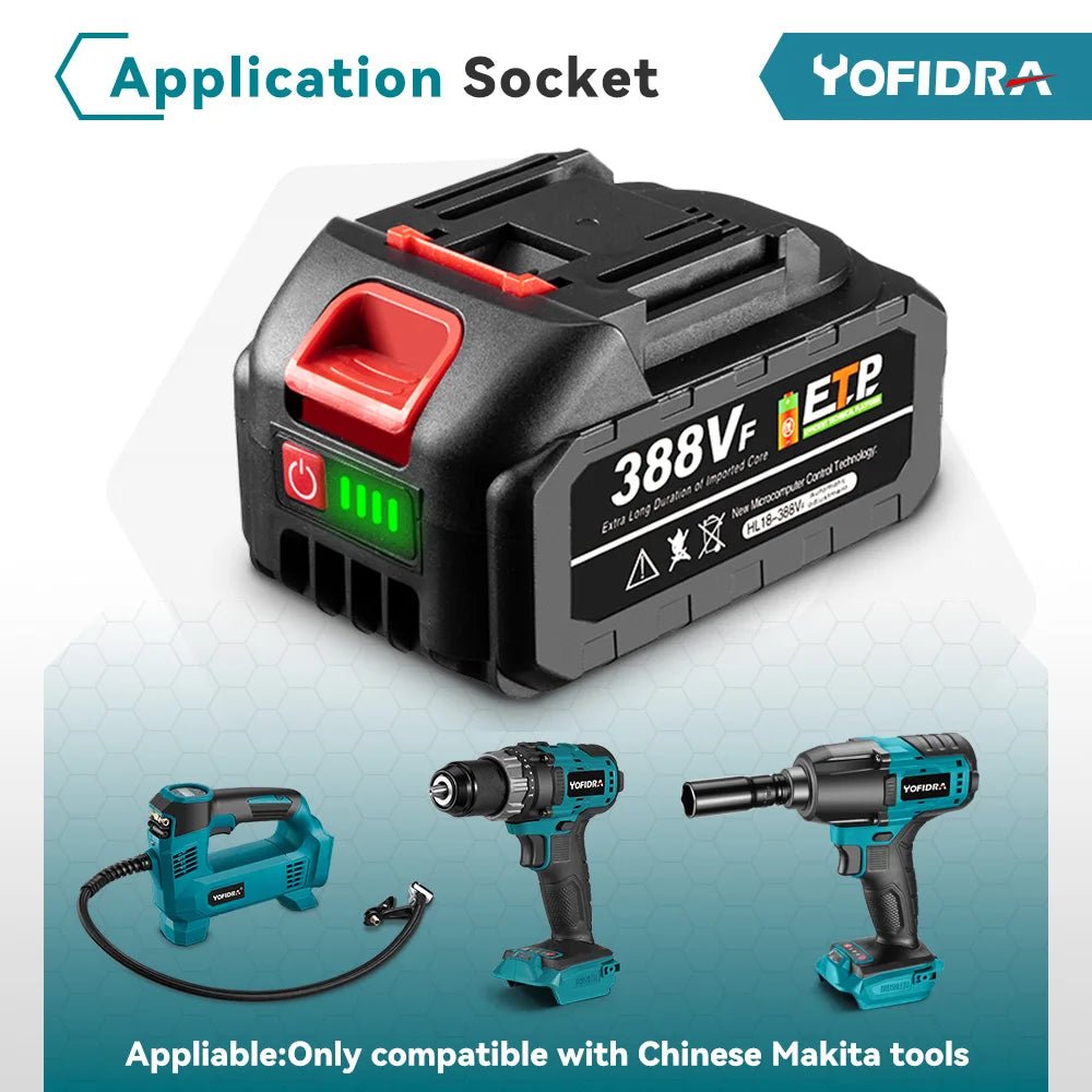 Yofidra 2000W pistolet thermique électrique pistolet à Air chaud portatif sans fil avec 3 buses sèche-cheveux industriel à domicile pour broche de batterie Makita - FATAONYofidra 2000W pistolet thermique électrique pistolet à Air chaud portatif sans fil avec 3 buses sèche-cheveux industriel à domicile pour broche de batterie MakitaOutils & PerformanceFATAON