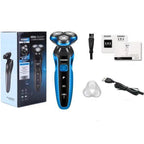 ZOZEN rasoir électrique rasoir électrique lavable Rechargeable corps tondeuse à cheveux Machine à raser pour hommes tondeuse à barbe utilisation sèche et humide - FATAONZOZEN rasoir électrique rasoir électrique lavable Rechargeable corps tondeuse à cheveux Machine à raser pour hommes tondeuse à barbe utilisation sèche et humideBeauté HommeFATAON