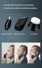 ZOZEN rasoir électrique rasoir électrique lavable Rechargeable corps tondeuse à cheveux Machine à raser pour hommes tondeuse à barbe utilisation sèche et humide - FATAONZOZEN rasoir électrique rasoir électrique lavable Rechargeable corps tondeuse à cheveux Machine à raser pour hommes tondeuse à barbe utilisation sèche et humideBeauté HommeFATAON